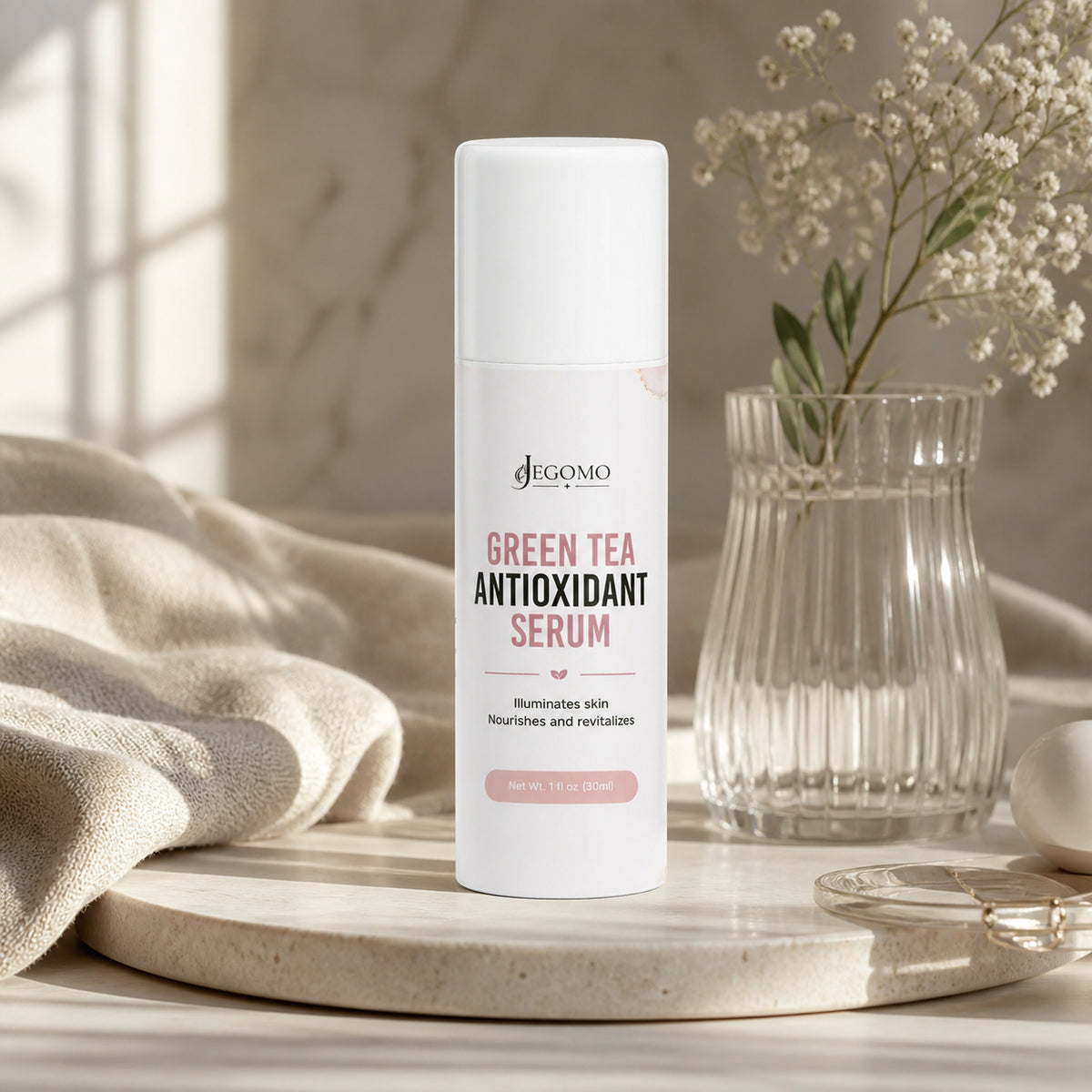 Green Tea Antioxidant Serum luxury lifestyle