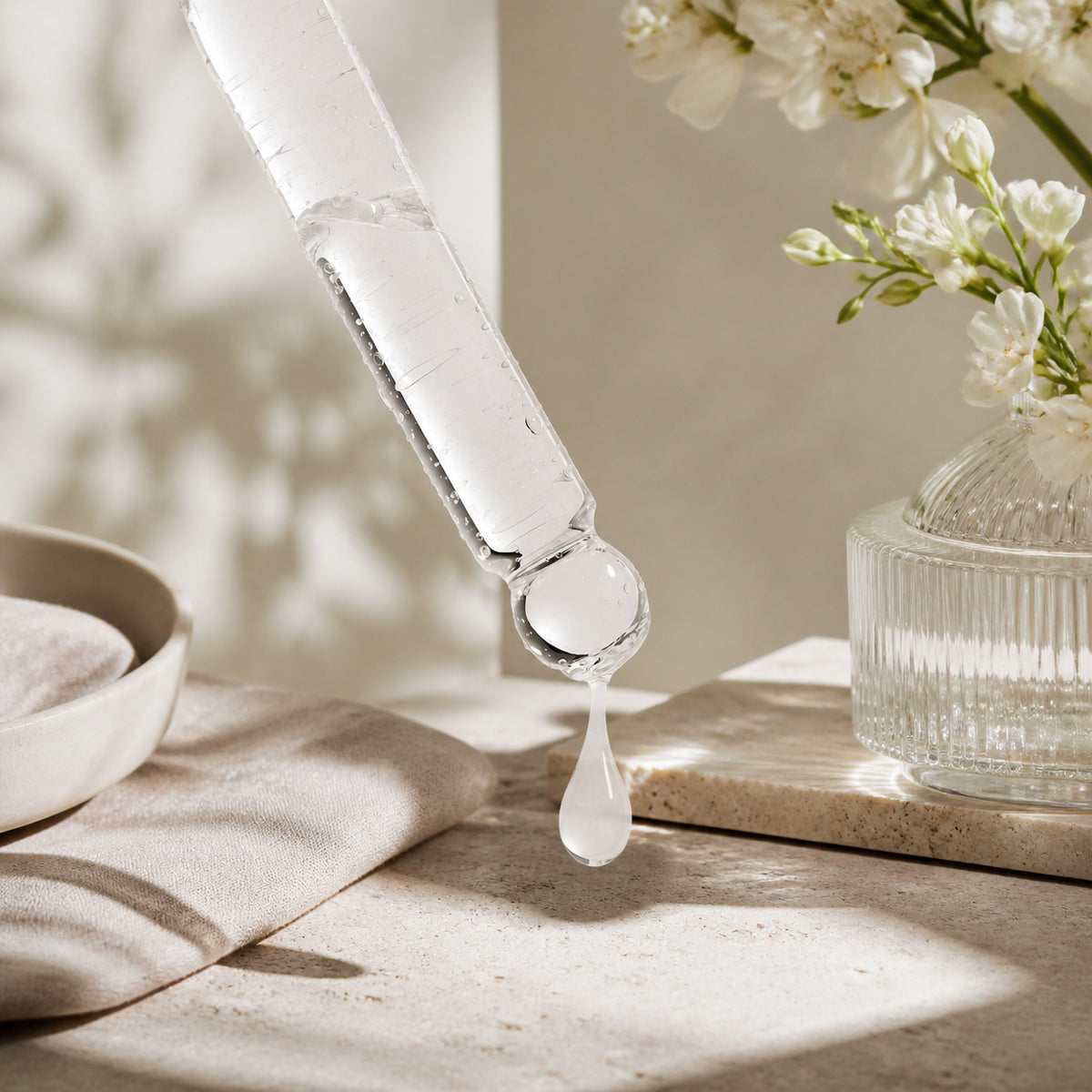 PDRN Brightening Serum luxury lifestyle